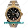 Perfect Replica Rolex Datejust II 116333 41MM EW Stainless Steel & Yellow Gold Black Dial Swiss 3235